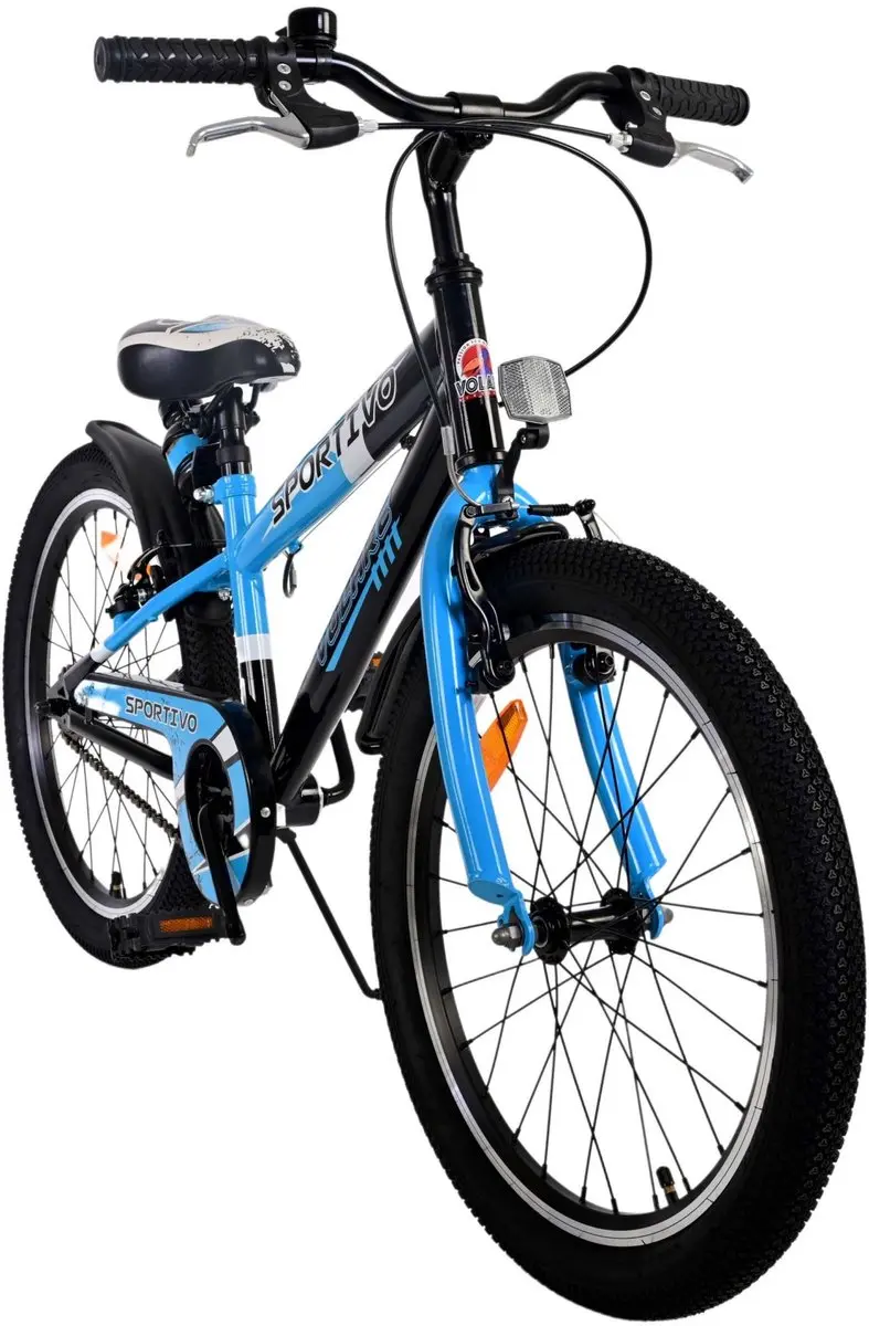 Volare Sportivo Kinderfiets 20 inch - Jongens - Blauw - 1 Versnelling - afbeelding 6 van 6