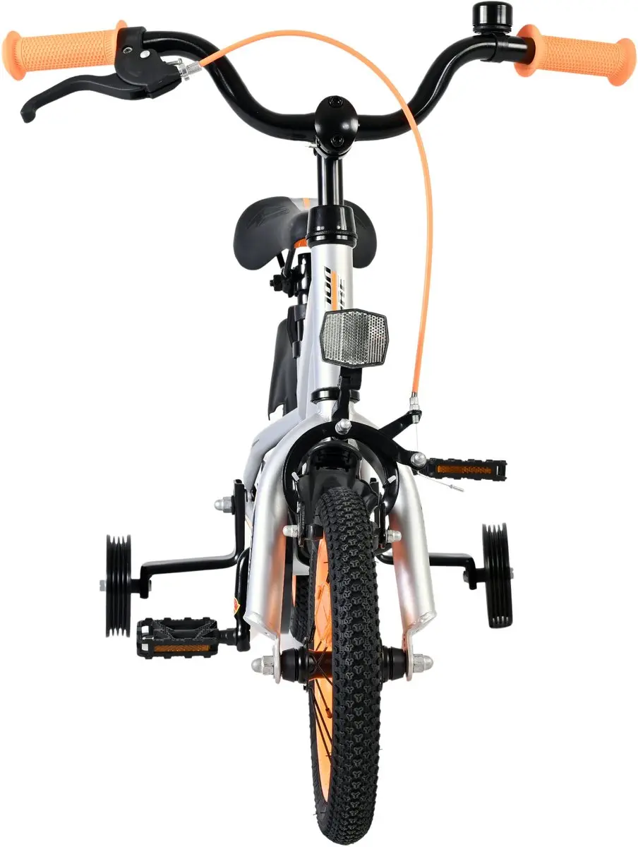 Volare Rocky Kinderfiets 12" - 1 Versnelling - Grijs
