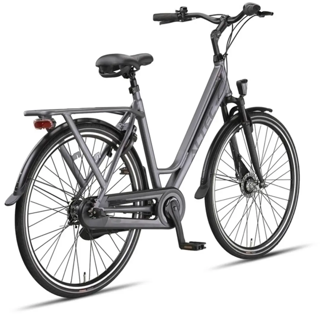 Altec Damesfiets Delta Plus 28" - 56cm - 3 Versnellingen Matgrijs