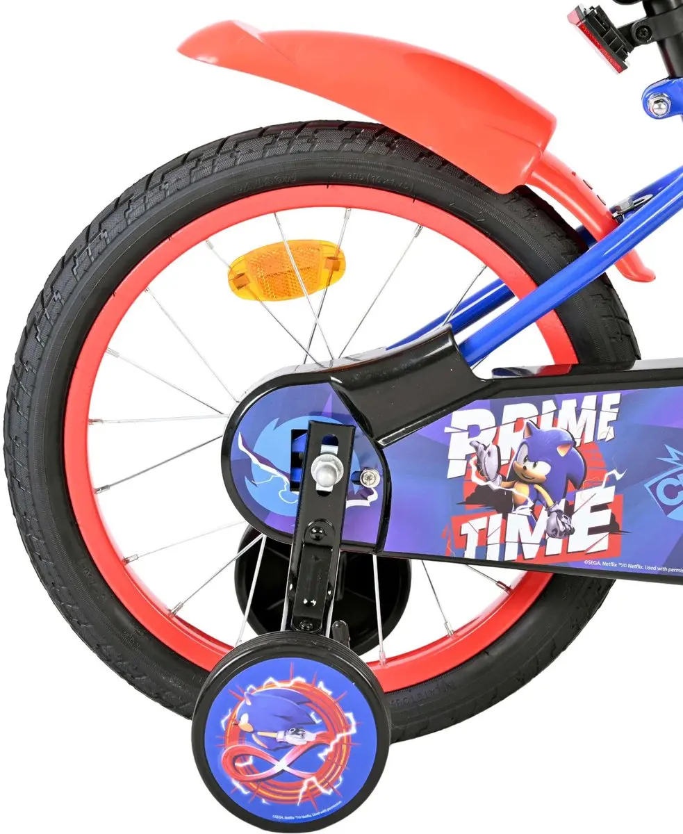 Volare Sonic Kinderfiets 16 inch - 1 Versnelling - Blauw