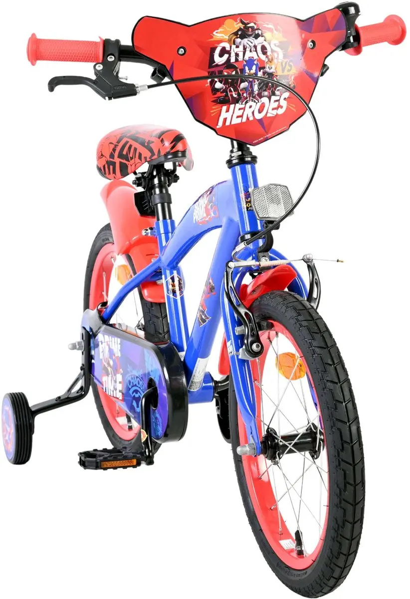 Volare Sonic Kinderfiets 16 inch - 1 Versnelling - Blauw