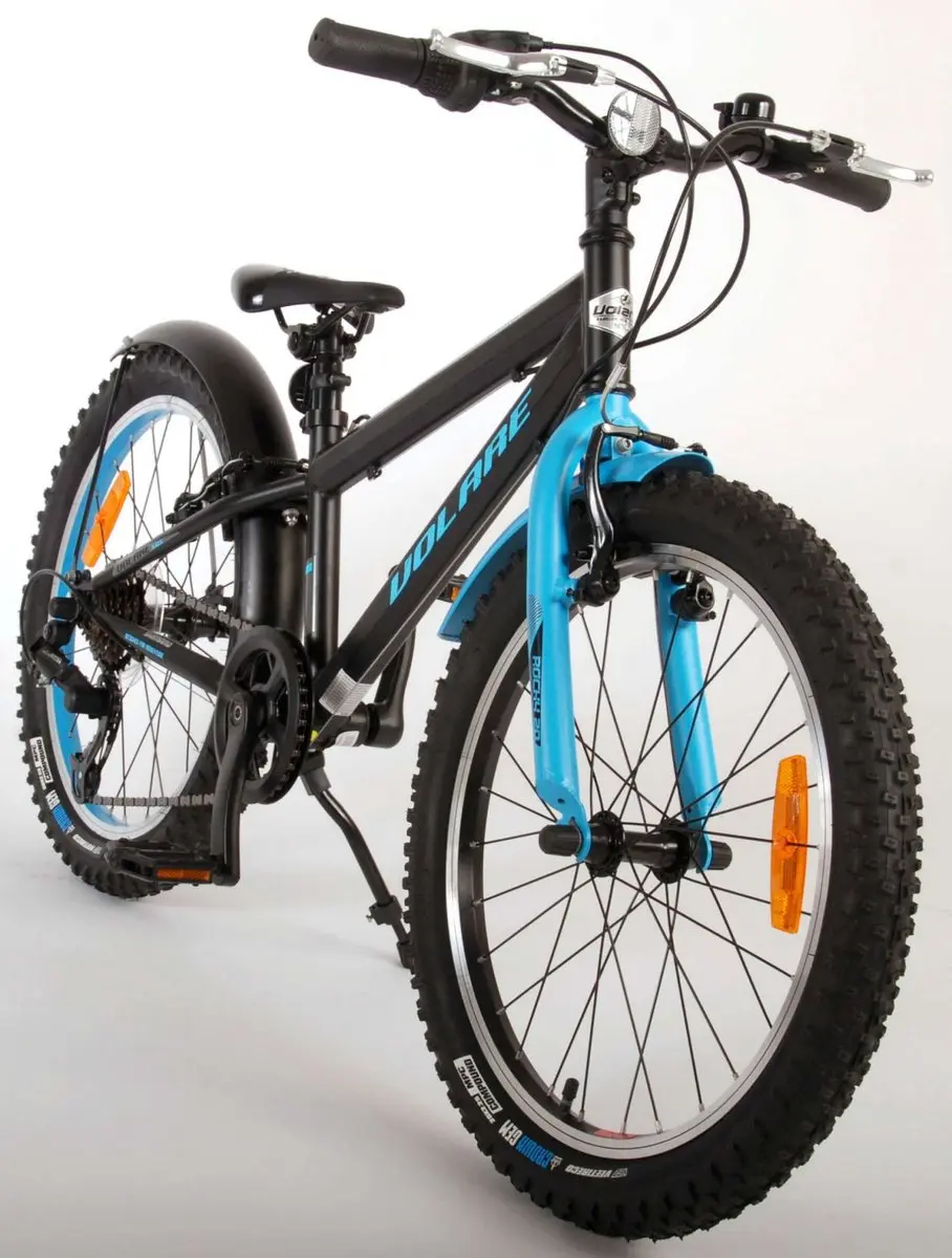 Volare Rocky Kinderfiets 20 inch - 1 Versnelling - Blauw/Zwart - afbeelding 6 van 6