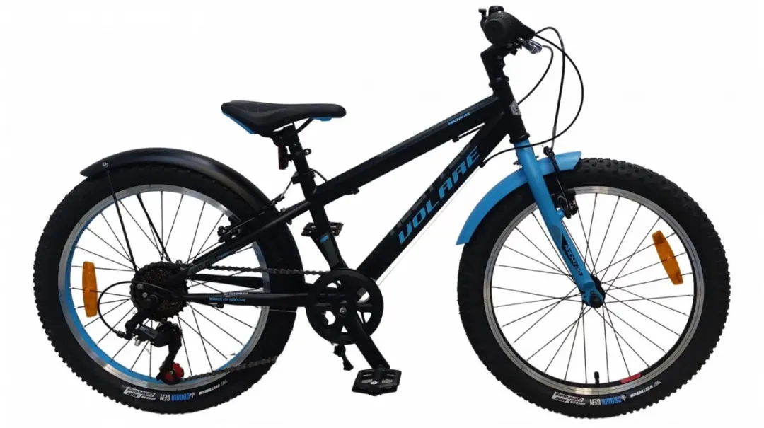 Volare Rocky Kinderfiets 20 inch - 1 Versnelling - Blauw/Zwart