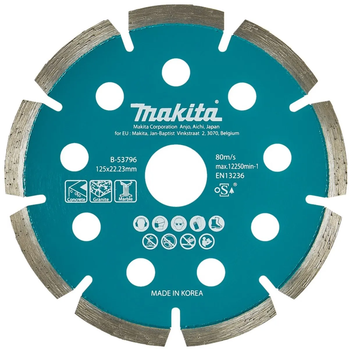 Makita Diamantschijf 125mm B-53796 - Beton/Natuursteen