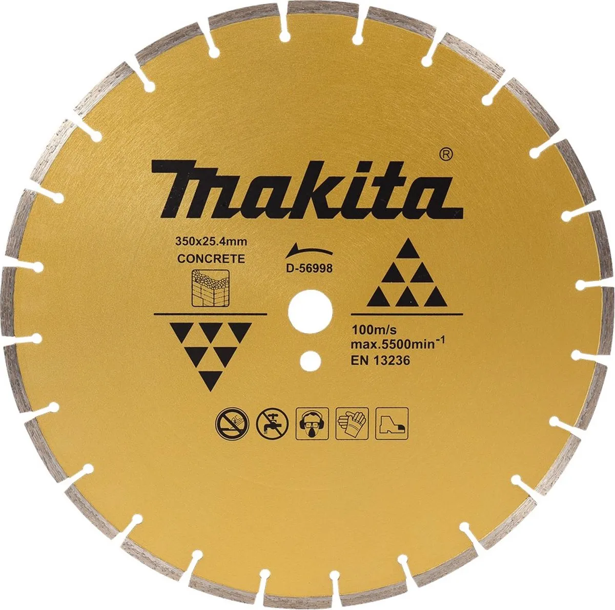 Makita Diamantschijf 125mm B-53796 - Beton/Natuursteen