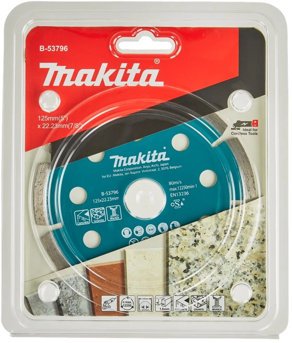 Makita Diamantschijf 125mm B-53796 - Beton/Natuursteen - afbeelding 6 van 6