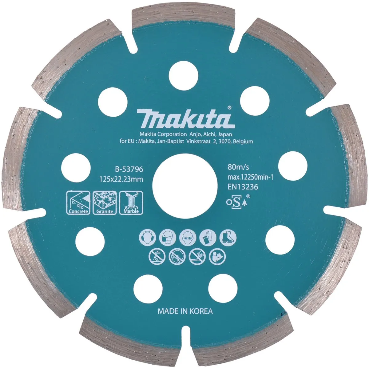 Makita Diamantschijf 125mm B-53796