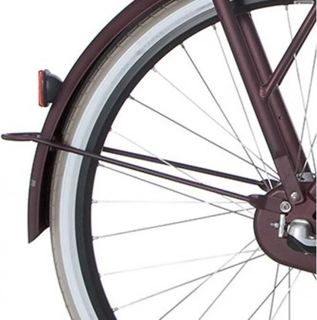 Cortina Spatbordstang Achter 28" Teakbrownmatt