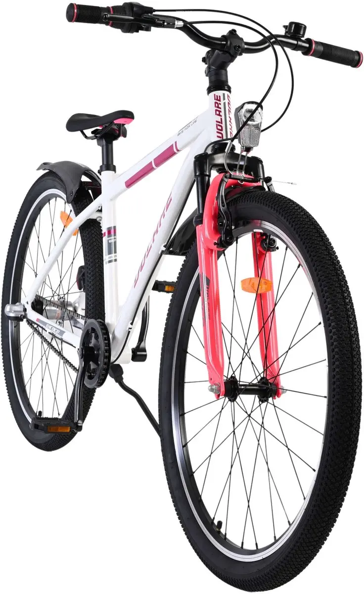 Volare XC Race Kinderfiets 26" Nexus 3 - Wit/Roze
