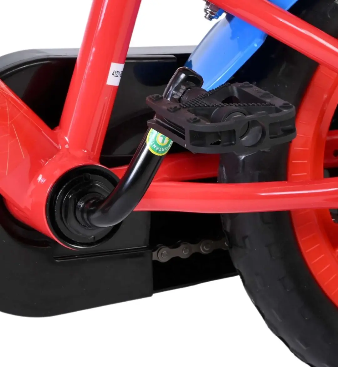 Volare Spider-Man Kinderfiets 12 inch - Rood