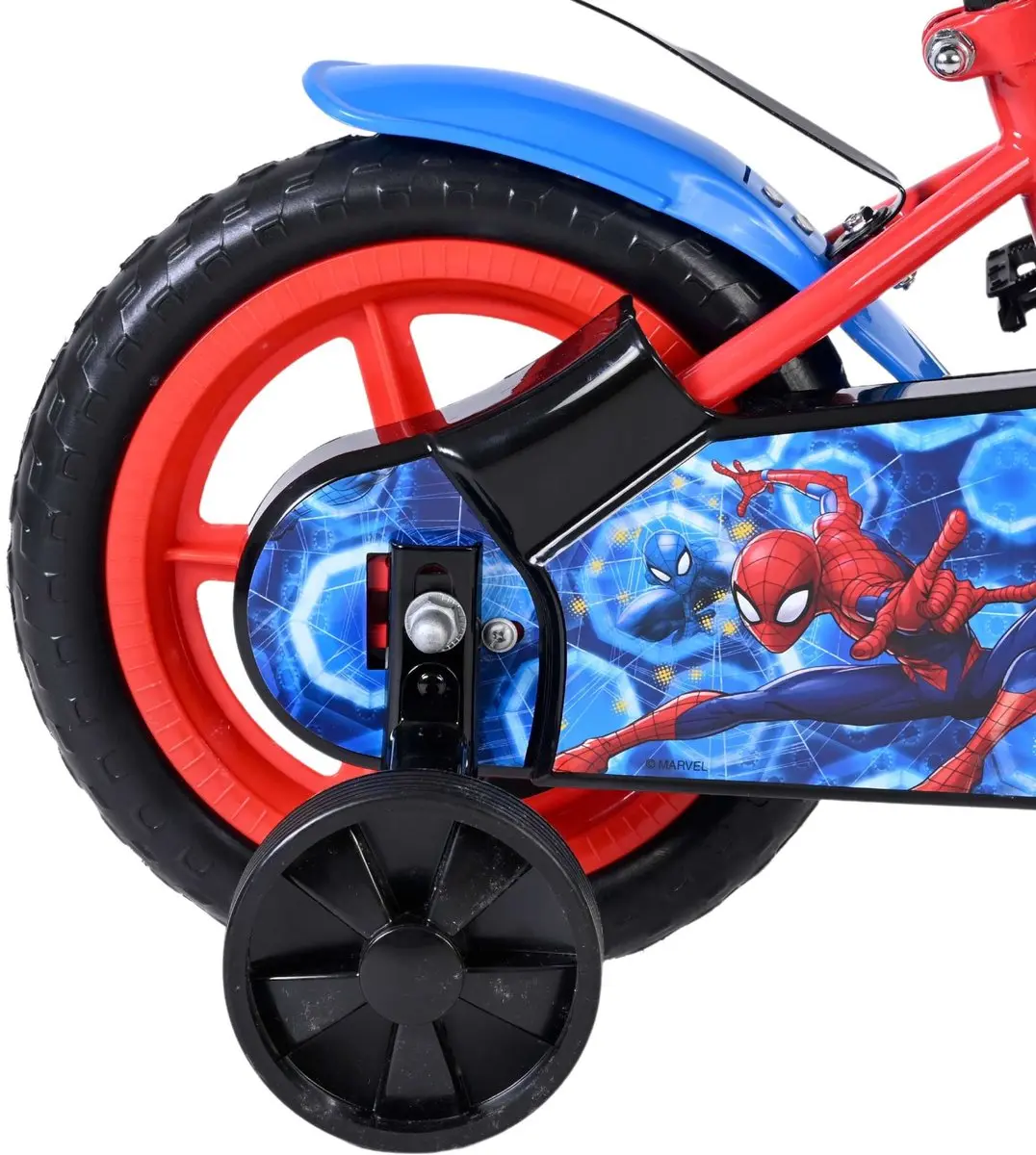 Volare Spider-Man Kinderfiets 12 inch - Rood
