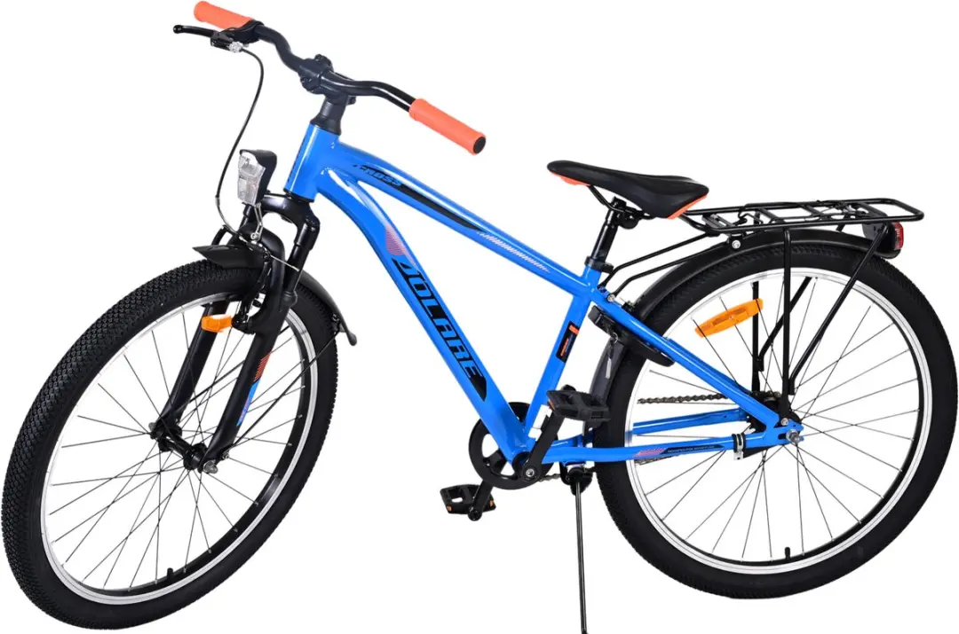 Volare Cross Jongensfiets 24 inch - 1 Versnelling - Blauw/Zwart