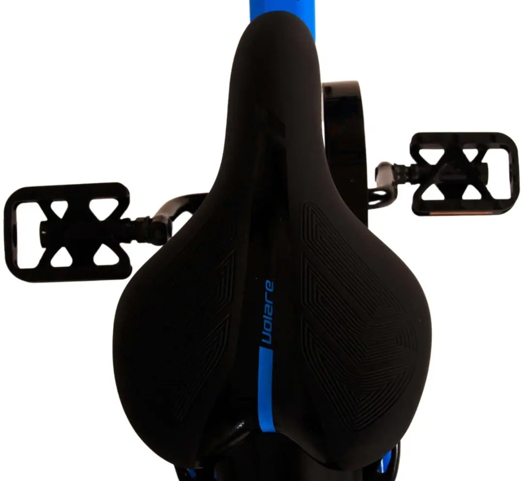 Volare Rocky Kinderfiets 14 inch - Blauw - Twee handremmen - afbeelding 6 van 6