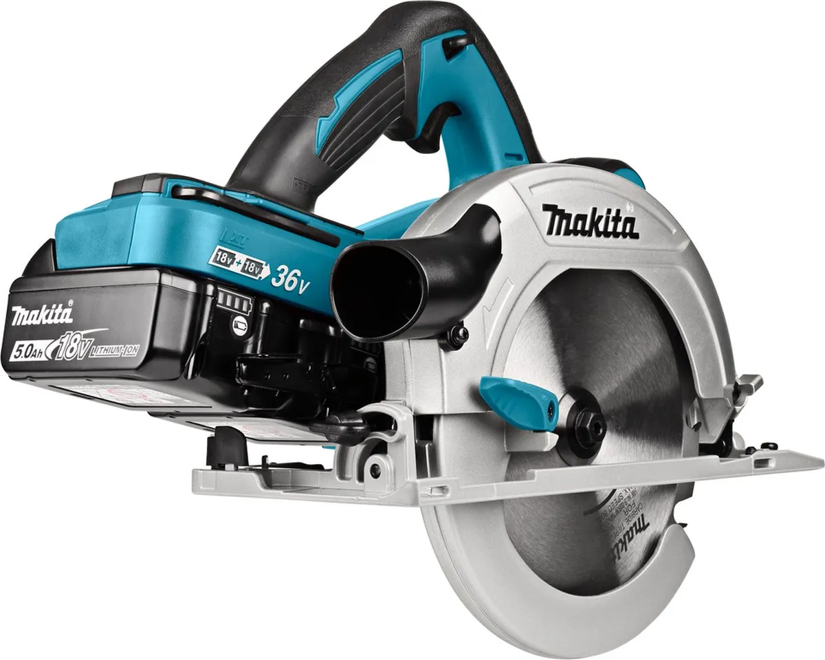 Makita DHS710RT2J Accu Cirkelzaag - 180W - 190mm