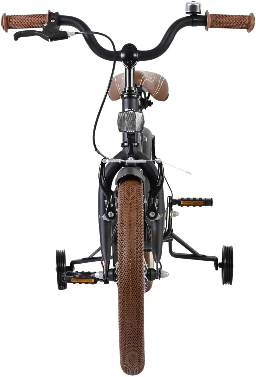 Volare Black Cruiser Kinderfiets 16 inch - 1 Versnelling