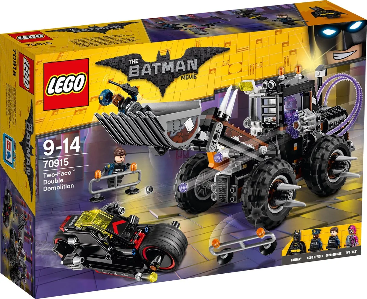 LEGO Batman Movie Two-Face Dubbele Verwoesting 70915
