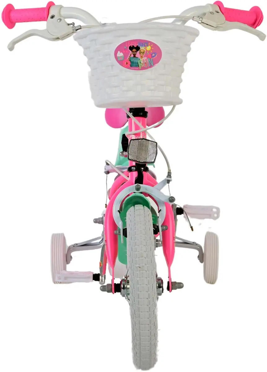 Volare Barbie Kinderfiets 12 inch - Roze - 1 Versnelling