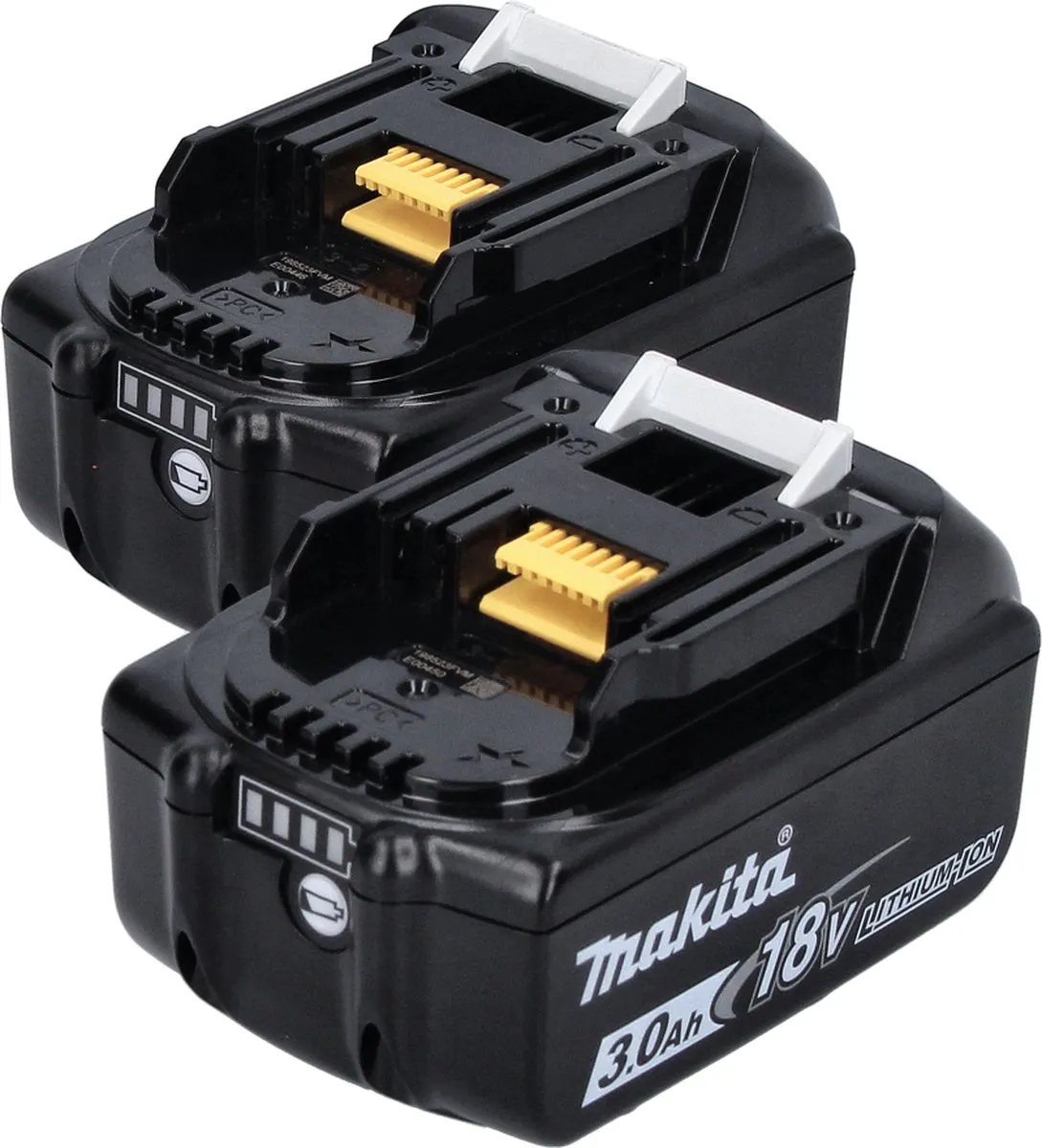 Makita BL1830B Li-ion Accu Set 2x 18V 3,0Ah - 2 Stuks