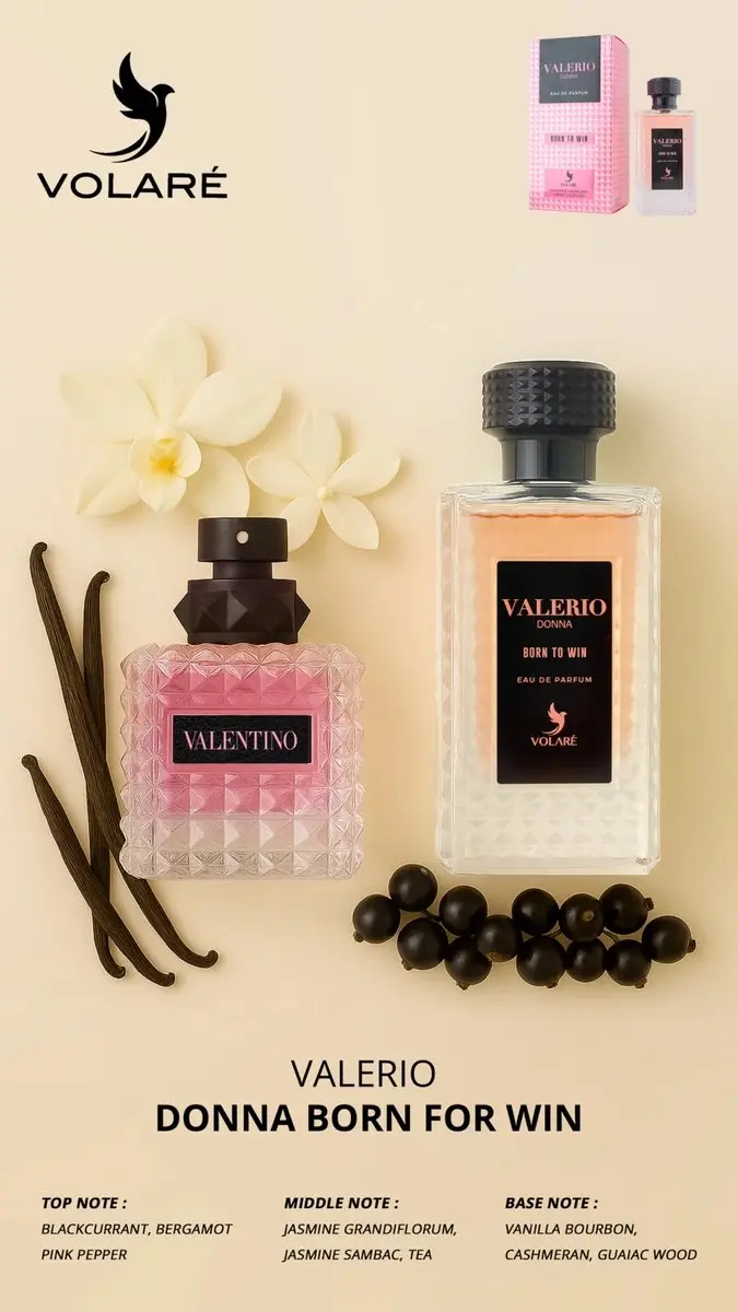 Volare Valerio Donna Born to Win Eau de Parfum 80ml