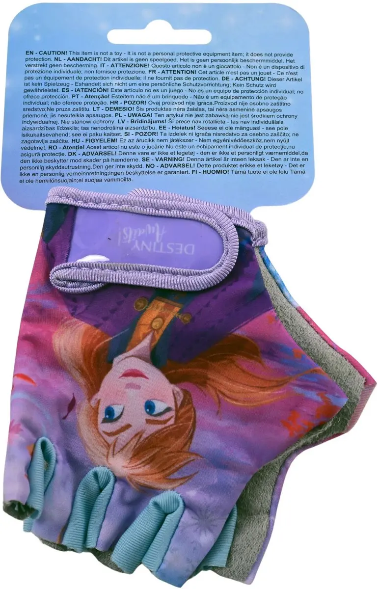 Volare Disney Frozen Fietshandschoentjes 10 - Blauw