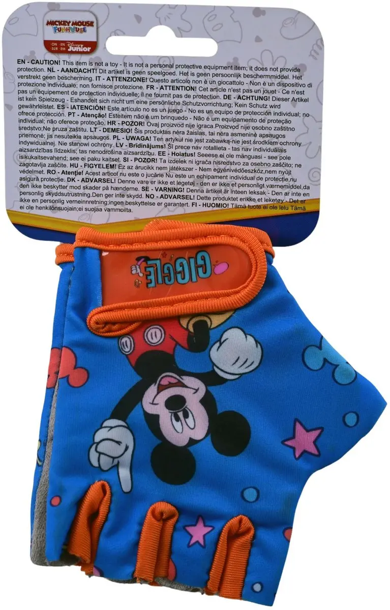 Volare Disney Mickey Fietshandschoentjes 6 - Blauw
