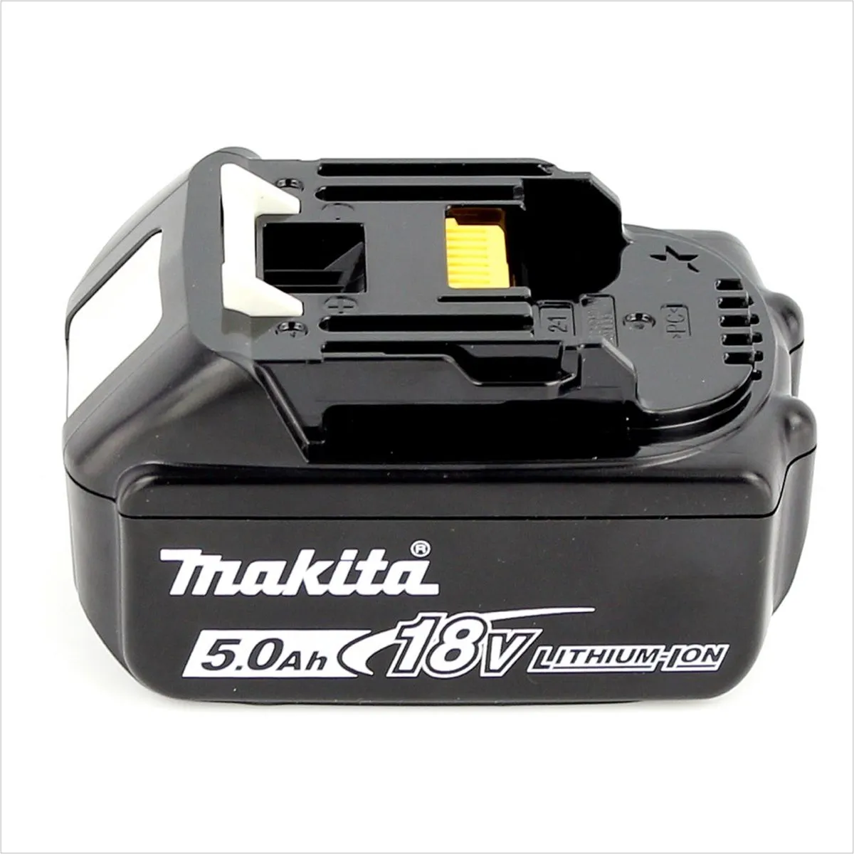 Makita DGA 506 T1 Haakse Slijper 18V 125mm - 5,0Ah