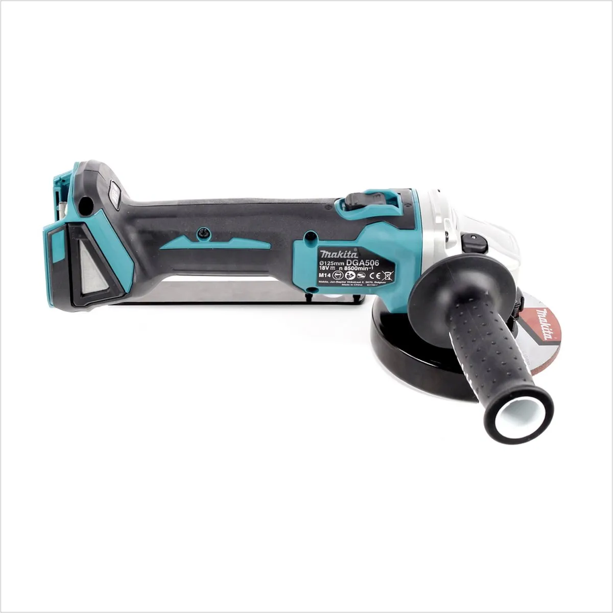 Makita DGA 506 T1 Haakse Slijper 18V 125mm - 5,0Ah