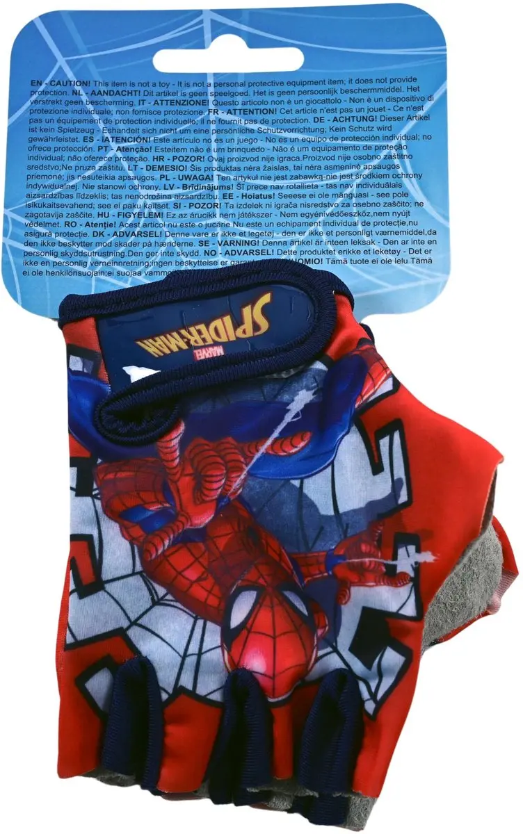 Volare Spider-Man Fietshandschoentjes 6 - Blauw
