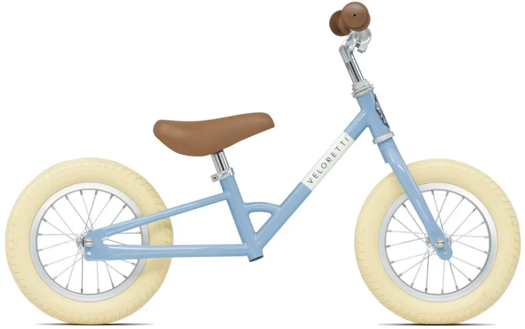 Veloretti Mini Loopfiets 12 inch - Lichtblauw