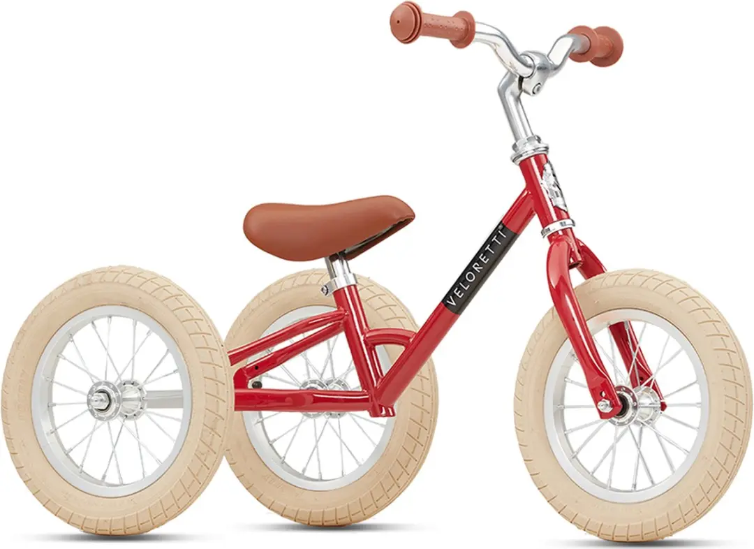 Veloretti Driewieler 2-in-1 Loopfiets 12 inch