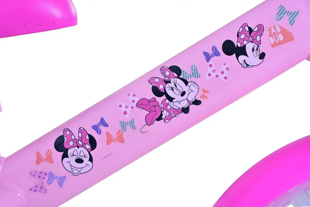 Volare Disney Minnie Loopfiets Metaal 12 Inch - Roze - afbeelding 6 van 6