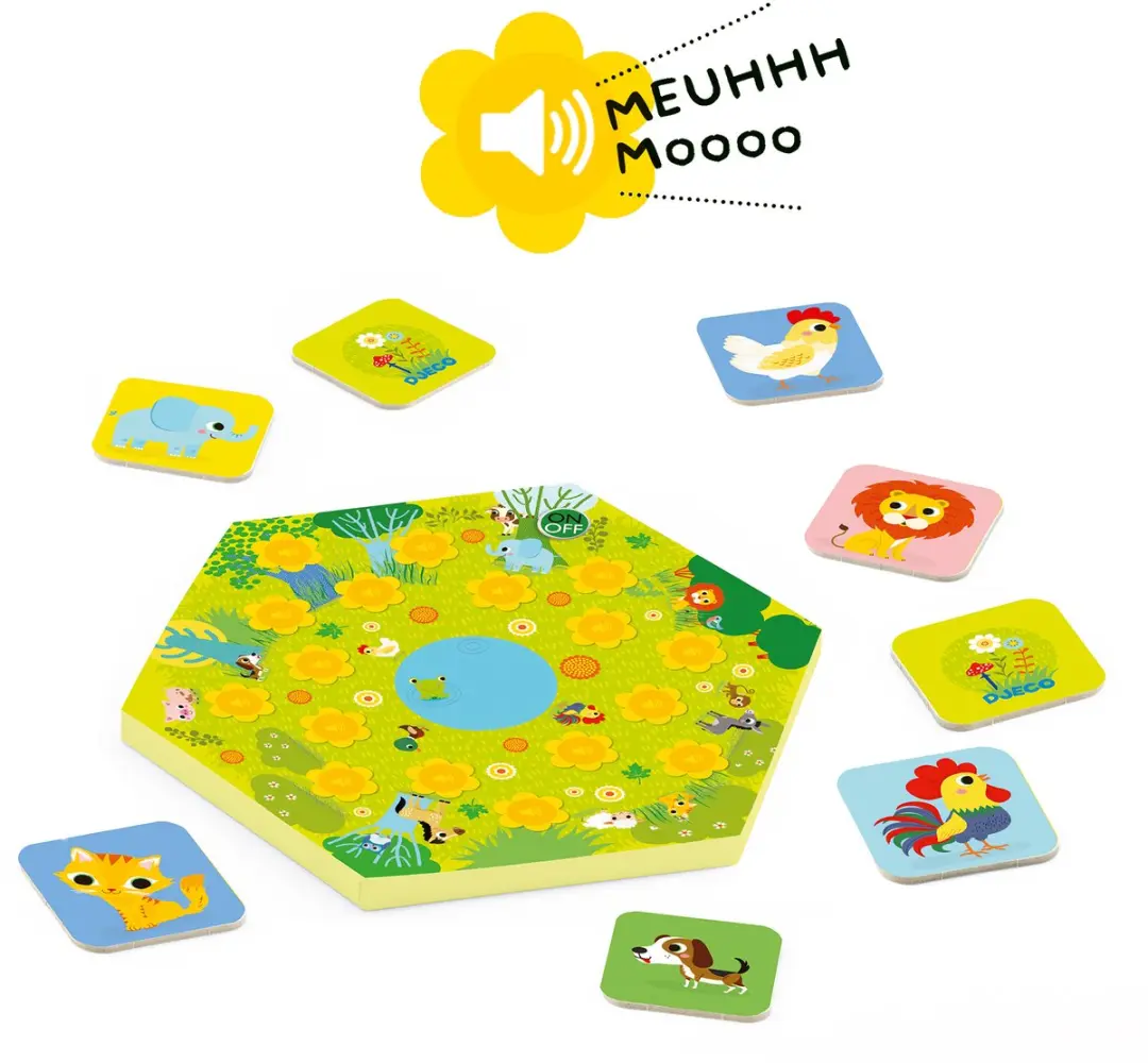 Djeco Memo Meuh Geheugenspel