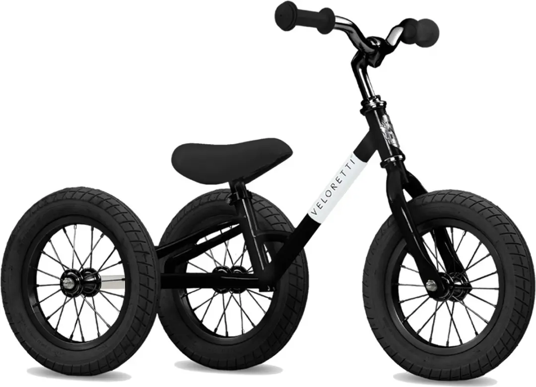 Veloretti Driewieler 2-in-1 Loopfiets 12 inch