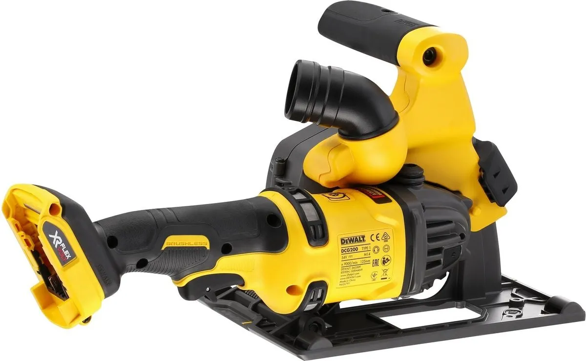 DeWalt DCG200NT Sleuvenfrees 54V XR FlexVolt - 125mm - TSTAK - afbeelding 6 van 6