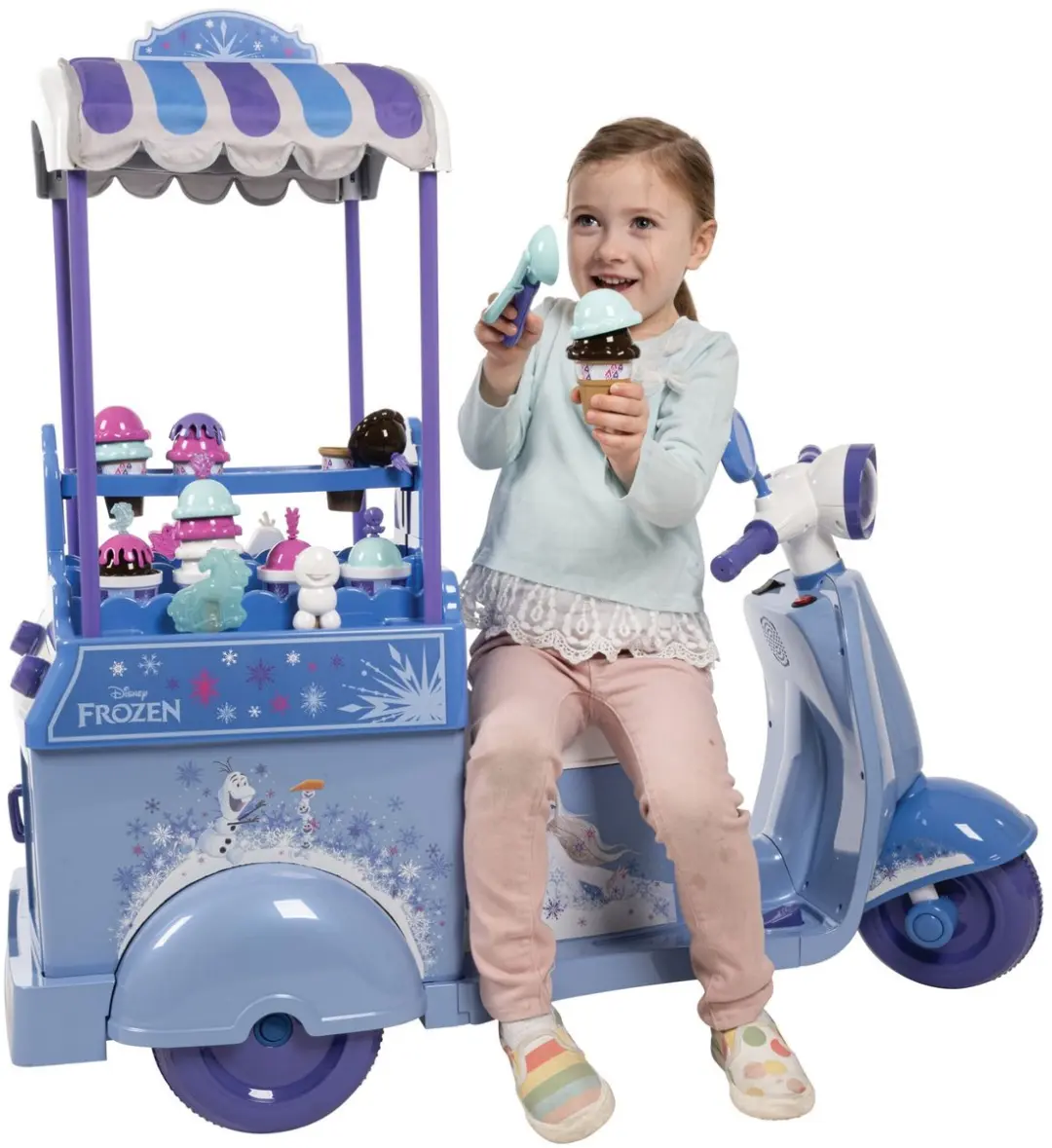 Volare Disney Frozen IJskar 7.2V - Blauw