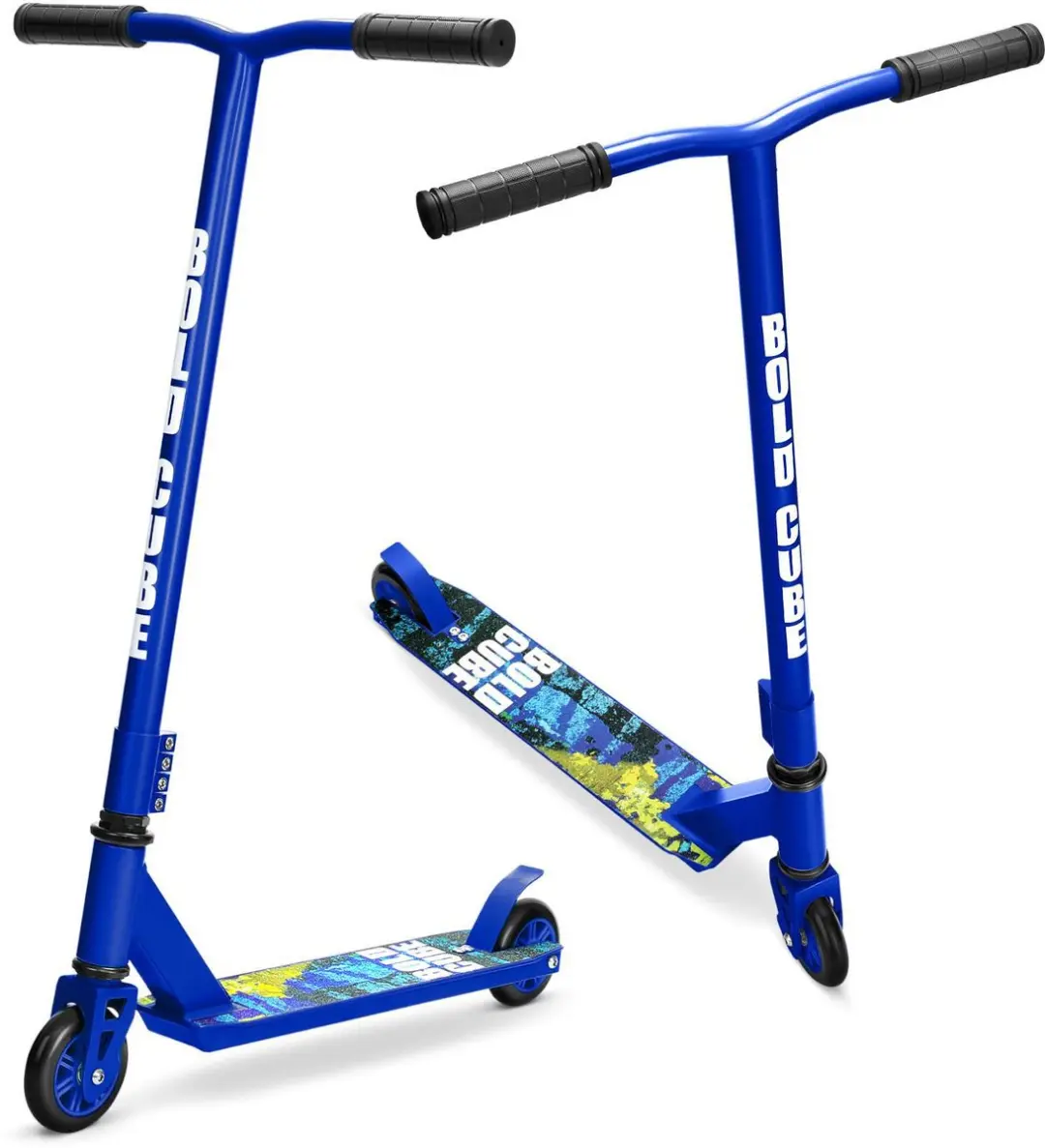 Volare BOLDCUBE Stuntstep Marine Blauw