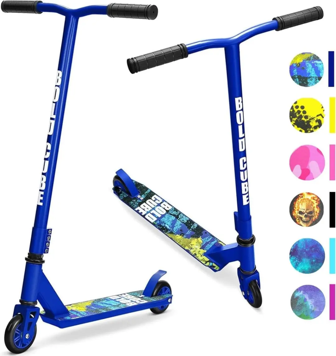 Volare BOLDCUBE Stuntstep Marine Blauw