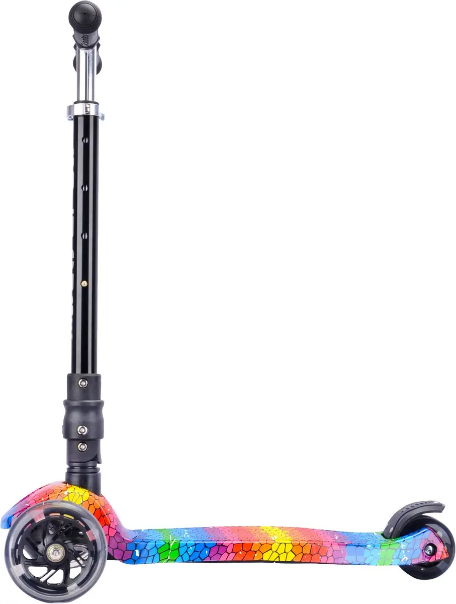Volare BOLDCUBE Big Driewielstep 9cm - Crystal Rubix