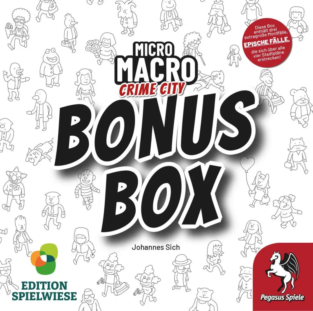 Pegasus MicroMacro Crime City Bonus Box Bordspel - 4 Spelers