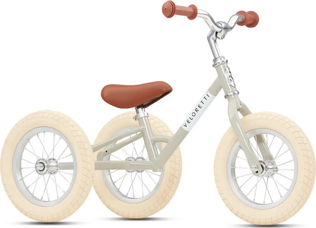 Veloretti Driewieler 2-in-1 Loopfiets 12 inch