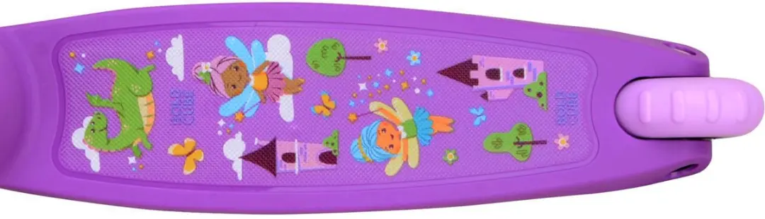 Volare BOLDCUBE Teeny FOLD Driewielstep - Sprookjesland Paars - afbeelding 6 van 6