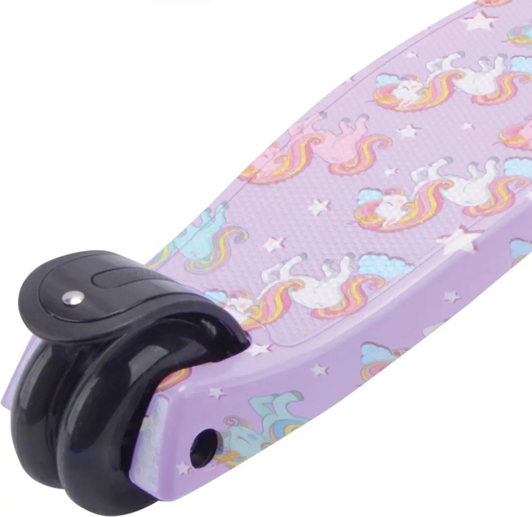 Volare Boldcube Unicorn Step 3 Wielen - Lichtgevend - 9cm - Unicorns