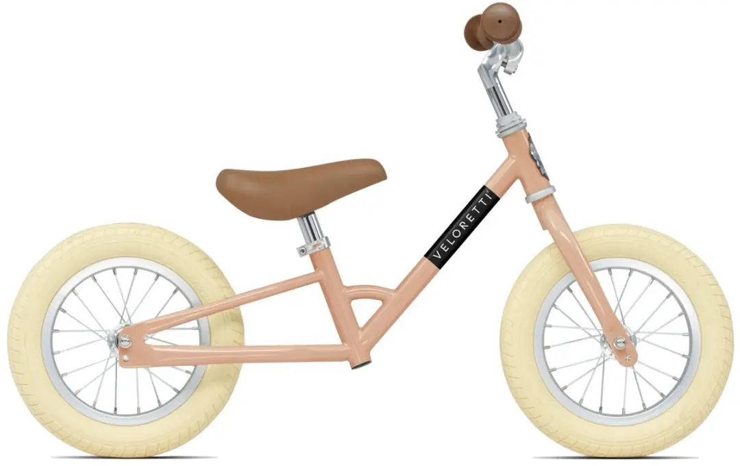 Veloretti Mini Loopfiets 12 Inch - Roze