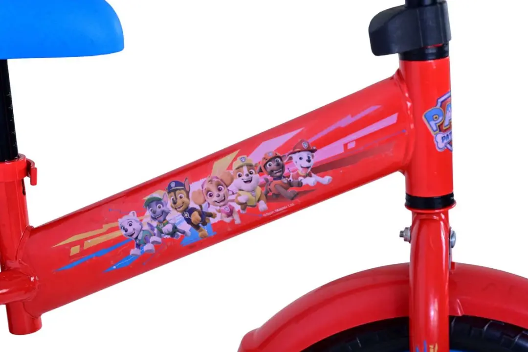 Volare Paw Patrol Loopfiets Metaal 12 Inch - Rood - afbeelding 6 van 6