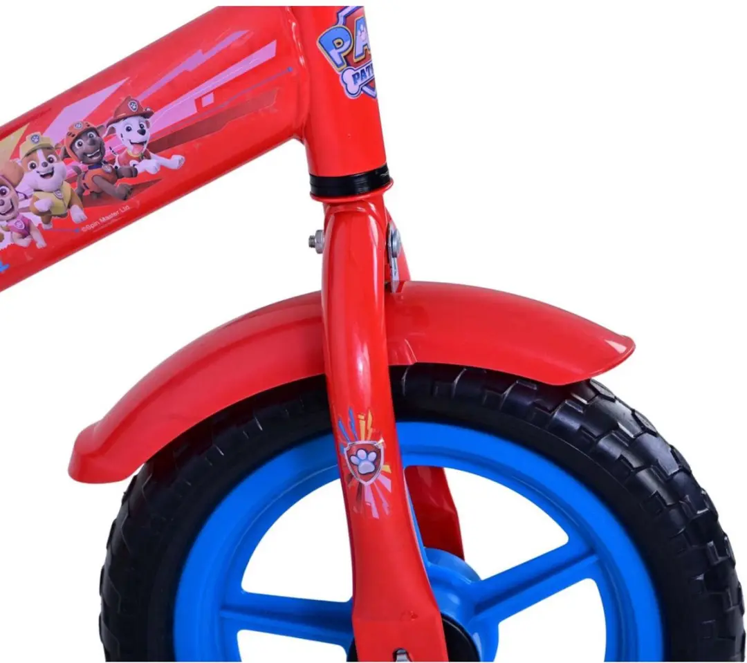 Volare Paw Patrol Loopfiets Metaal 12 Inch - Rood