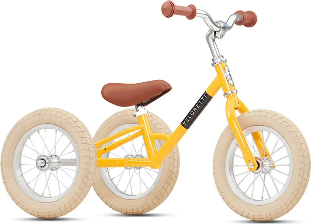 Veloretti Driewieler 2-in-1 Loopfiets 12 inch