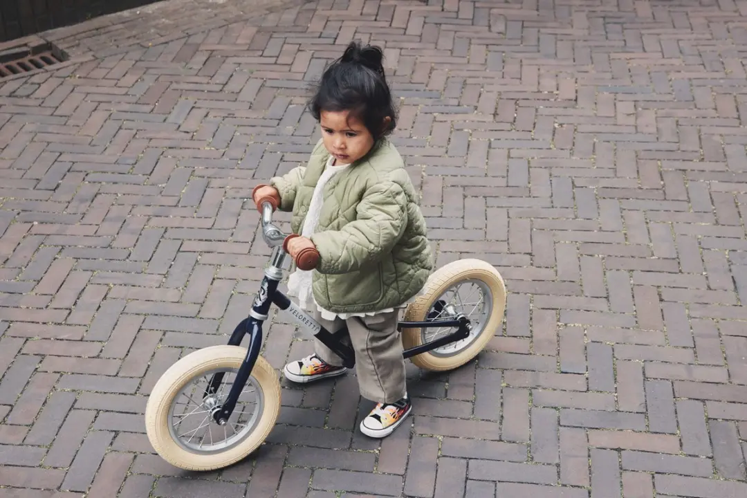 Veloretti Mini Loopfiets 12 inch - Donkerblauw