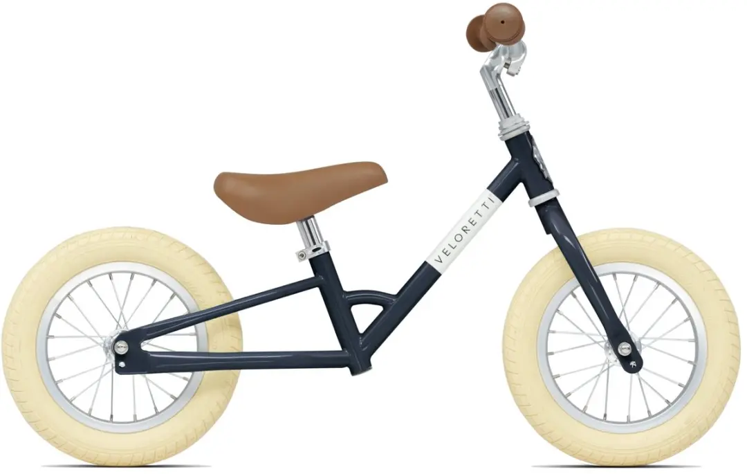 Veloretti Mini Loopfiets 12 inch - Donkerblauw