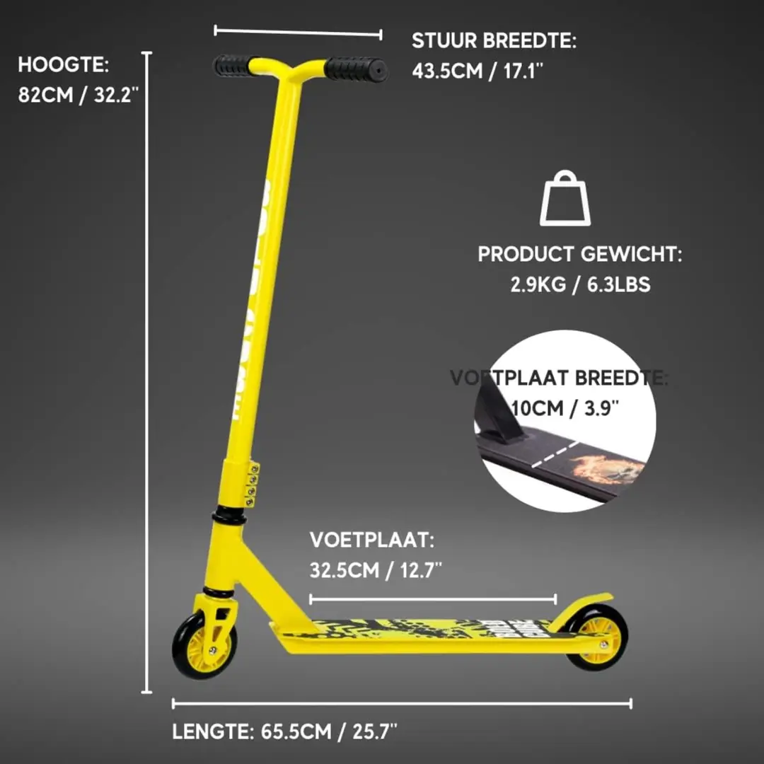 Volare BOLDCUBE Stuntstep Roze