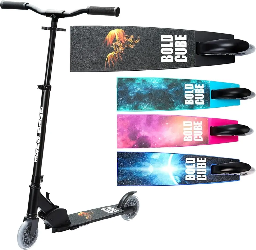 Volare BOLDCUBE Deluxe 2-Wielstep - Saffier Blauw